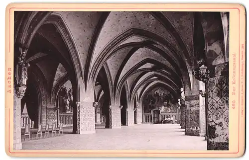 Fotografie Römmler & Jonas, Dresden, Ansicht Aachen, Blick in den Krönungssaal