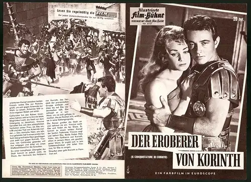 Filmprogramm IFB Nr. 6157, Der Eroberer von Korinth, Jacques Sernas, Genevieve Grad, Regie: Mario Costa