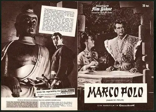 Filmprogramm IFB Nr. 6112, Marco Polo, Rory Calhoun, Yoko Tani, Robert Hundar, Regie: Piero Pierotti