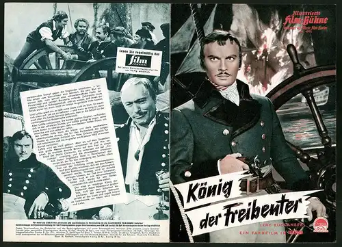 Filmprogramm IFB Nr. 4990, König der Freibeuter, Yul Brynner, Charlton Heston, Regie: Anthony Quinn