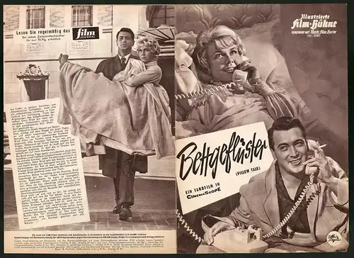 Filmprogramm IFB Nr. 5087, Bettgeflüster, Rock Hudson, Doris Day, Regie: Michael Gordon
