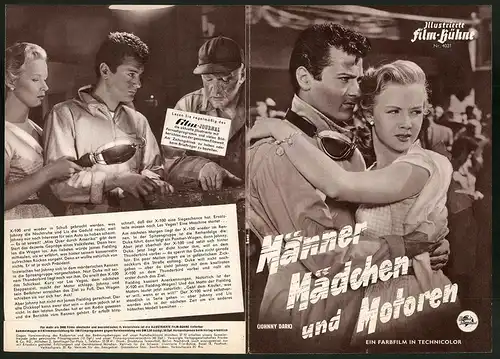 Filmprogramm IFB Nr. 4031, Männer Mädchen und Motoren, Tony Curtis, Piper Laurie, Regie: George Sherman