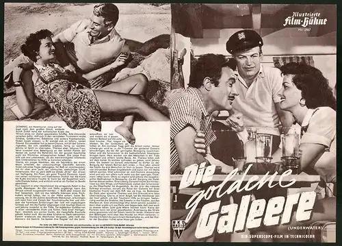 Filmprogramm IFB Nr. 2867, Die goldene Galeere, Jane Russell, Gilbert Roland, Regie: John Sturges