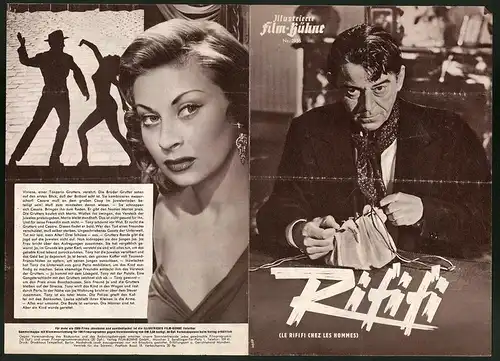 Filmprogramm IFB Nr. 2956, Rififi, Jean Servais, Carl Möhner, Robert Manuel, Regie: Jules Dassin