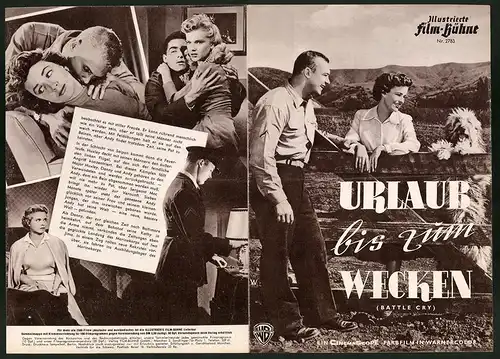 Filmprogramm IFB Nr. 2783, Urlaub bis zum Wecken, Van Heflin, Aldo Ray, Regie: Raoul Walsh