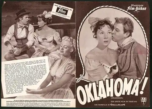 Filmprogramm IFB Nr. 3679, Oklahoma!, Gordon MacRea, Gloria Grahame, Regie: Fred Zinnemann