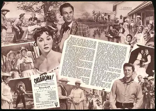 Filmprogramm IFB Nr. 3679, Oklahoma!, Gordon MacRea, Gloria Grahame, Regie: Fred Zinnemann