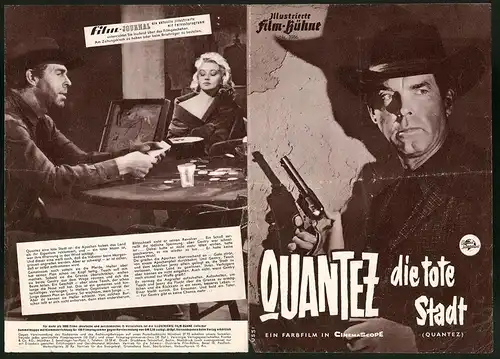 Filmprogramm IFB Nr. 3986, Quantez - die tote Stadt, Fred MacMurray, Dorothy Malone, Regie: Harry Keller