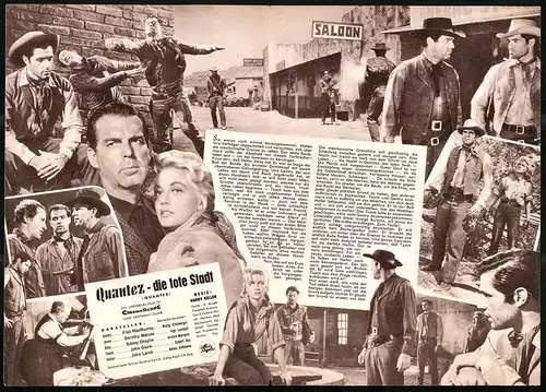 Filmprogramm IFB Nr. 3986, Quantez - die tote Stadt, Fred MacMurray, Dorothy Malone, Regie: Harry Keller