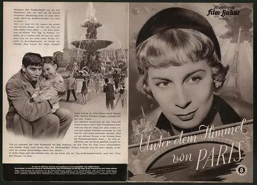 Filmprogramm IFB Nr. 1126, Unter dem Himmel von Paris, Jean Brochard, Christiane Lenier, Regie: Julien Duvivier