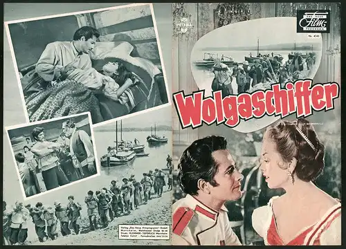 Filmprogramm DNF Nr. 4343, Wolgaschiffer, John Derek, Dawn Addams, Regie: Victor Tourjansky