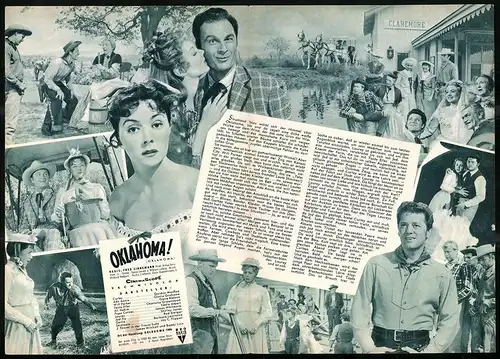 Filmprogramm IFB Nr. 3679, Oklahoma!, Gordon MacRae, Gloria Grahame, Regie: Fred Zinnemann