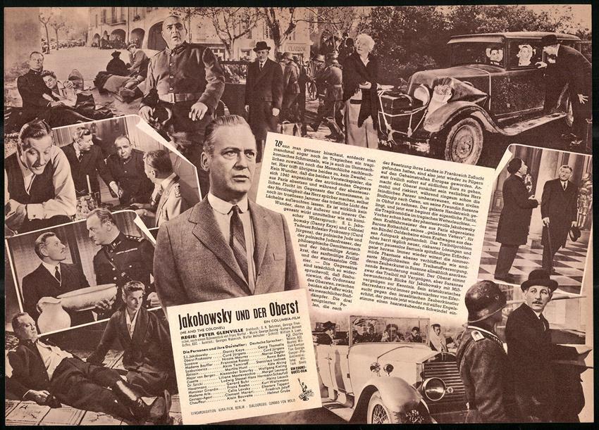 Filmprogramm IFB Nr. 4551, Jakobowsky und der... oldhting.de