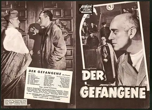 Filmprogramm DNF Nr. 4268, Der Gefangene, Alec Guinness, Jack Hawkins, Regie: Peter Glenville