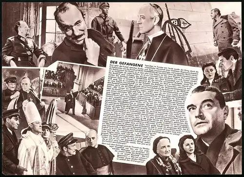 Filmprogramm DNF Nr. 4268, Der Gefangene, Alec Guinness, Jack Hawkins, Regie: Peter Glenville