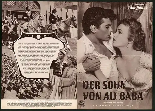 Filmprogramm IFB Nr. 1914, Der Sohn von Ali Baba, Tony Curtis, Susan Cabot, Piper Laurie: Regie: Kurt Neumann