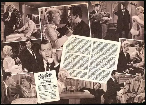 Filmprogramm IFB Nr. 5087, Bettgeflüster, Rock Hudson, Doris Day, Tony Randall, Regie: Michael Gordon