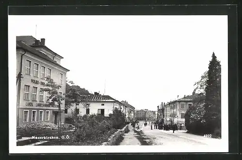 AK Mauerkirchen, Strassenpartie