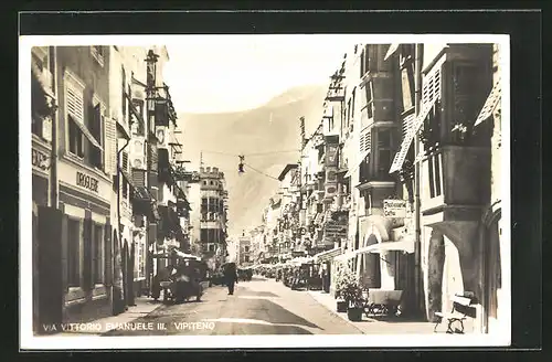 AK Vipiteno, Via Vittorio Emanuele III.