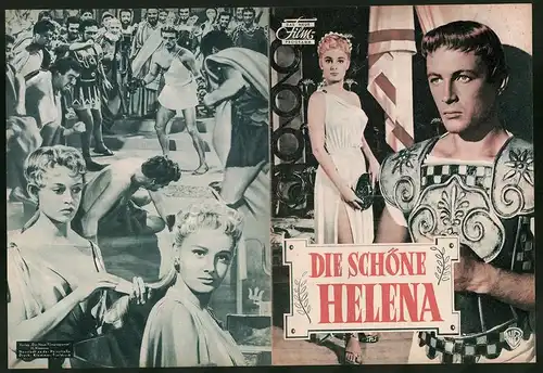 Filmprogramm DNF, Die schöne Helena, Rossana Podesta, Jack Sernas, Regie: Robert Wise