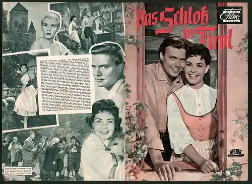 Filmprogramm DNF, Das Schloss in Tirol, Erika Remberg, Karlheinz Böhm, Regie: Geza von Radvanyi