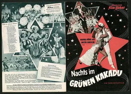 Filmprogramm IFB Nr. 4040, Nachts im Grünen Kakadu, Marika Rökk, Dieter Borsche, Regie: Georg Jacoby