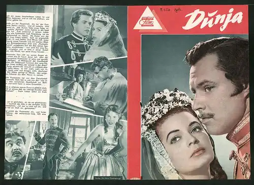 Filmprogramm DNF, Dunja, Eva Bartok, Ivan Desny, Karlheinz Böhm, Regie: Josef von Baky