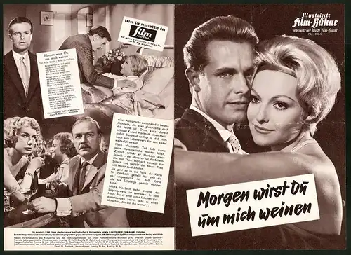 Filmprogramm IFB Nr. 4984, Morgen wirst Du um mich weinen, Sabine Bethmann, Rudolf Forster, Regie: Alfred Braun