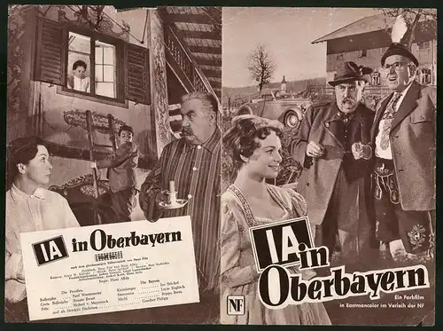 Filmprogramm NF, IA in Oberbayern, Paul Westermeier, Renate Ewert, Regie: Hans Albin