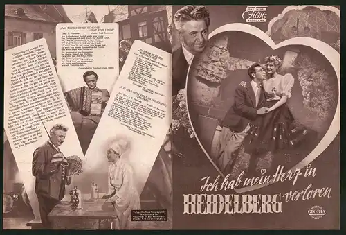 Filmprogramm DNF, Ich hab mein Herz in Heidelberg verloren, Paul Hörbiger, Eva Probst, Regie: Ernst Neubach