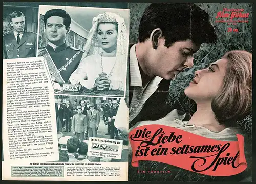 Filmprogramm IFB Nr. 5960, Die Liebe ist ein seltsames Spiel, Marianne Hold, Vincente Parra, Regie: Hans Grimm