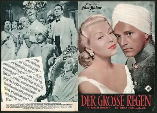 Filmprogramm IFB Nr. 3190, Der grosse Regen, Lana Turner, Richard Burton, Joan Caulfield, Regie: Jean Negulseco