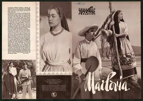 Filmprogramm PFP Nr. 80 /57, Maclovia, Pedro Armendariz, Maria Felix, Regie: Emilio Fernandez