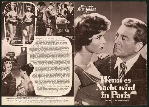 Filmprogramm IFB Nr. 2629, Wenn es Nacht wird in Paris, Jean Gabin, René Dary, Regie: Jacques Becker