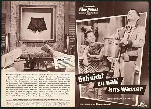 Filmprogramm IFB Nr. 4459, Geh nicht zu nah ans Wasser, Glenn Ford, Gia Scala, Regie: Charles Walters