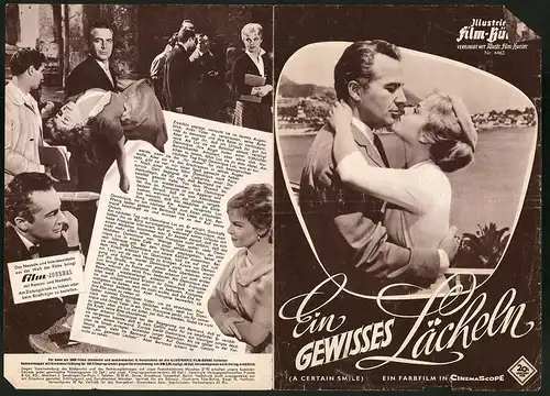 Filmprogramm IFB Nr. 4463, Ein gewisses Lächeln, Rossano Brazzi, Joan Fontaine, Regie: Jean Negulesco