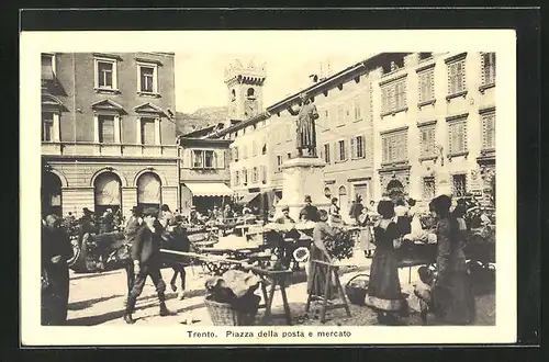 AK Trento, Piazza della posta e mercato