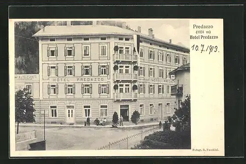 AK Predazzo, Hotel Predazzo