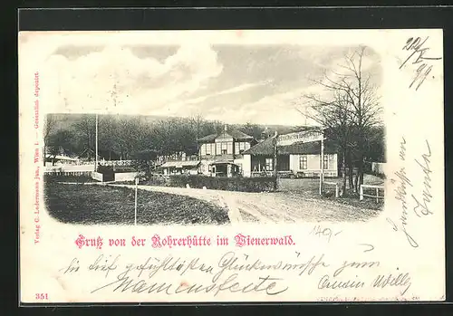 AK Wien, Restaurant Rohrerhütte im Wienerwald