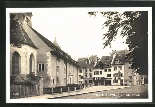 AK Schaffhausen, Stadtbibliothek
