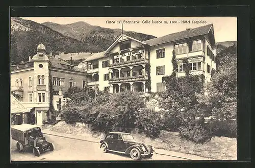 AK Colle Isarco, Hotel Leopoldo, Auto und LKW