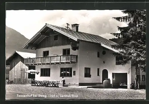 AK Steeg /Lechtal, Gasthof Tannenhof