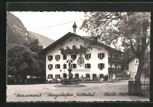 AK Mayrhofen, Gasthof Kramerwirt