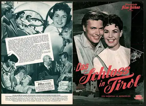 Filmprogramm IFB Nr. 3950, Das Schloss in Tirol, Erika Remberg, Karlheinz Böhm, Regie: Geza von Radvanyi