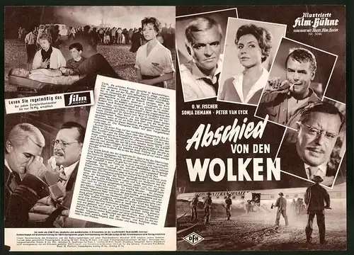 Filmprogramm IFB Nr. 5046, Abschied von den Wolken, O. W. Fischer, Sonja Ziemann, Regie: Gottfried Reinhardt