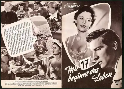 Filmprogramm IFB Nr. 2160, Mit 17 beginnt das Leben, Sonja Ziemann, Paul Hubschmid, Regie: Paul Martin