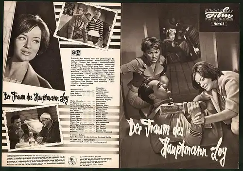 Filmprogramm PFP Nr. 90 /61, Der Traum des Hauptmann Loy, Horst Drinda, Christine Laszar, Regie: Kurt Maetzig