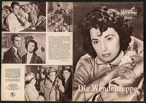 Filmprogramm PFP Nr. 63 /58, Die Wendeltreppe, Eva vass, Iren Süto, Regie: Frigyes Ban