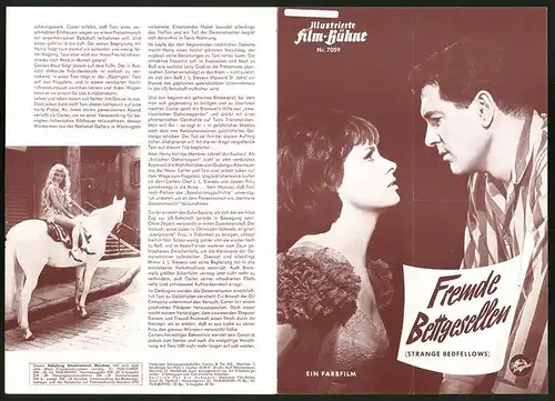 Filmprogramm IFB Nr. 7059, Fremde Bettgesellen, Rock Hudson, Gina Lollobrigida, Regie: Melvin Frank