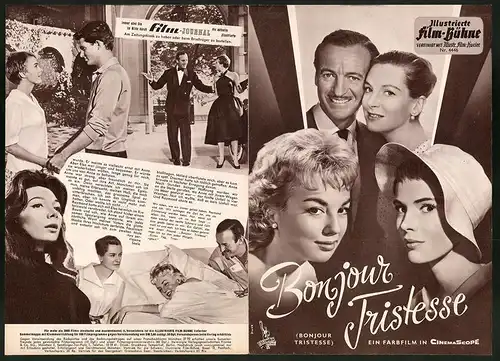 Filmprogramm IFB Nr. 4446, Bonjour Tristesse, Deborah Kerr, David Niven, Regie: Otto Preminger